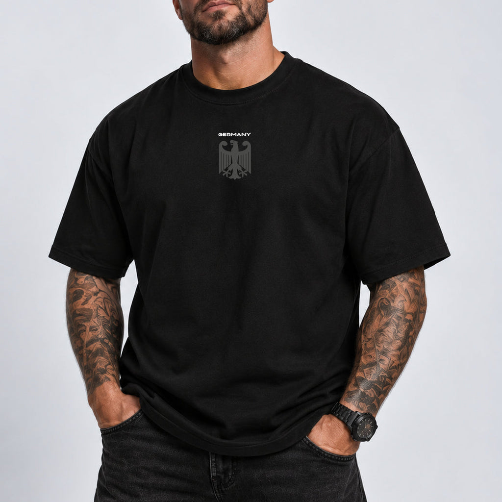 Germany Adler Oversize T-Shirt  |  ⚫ ⚪