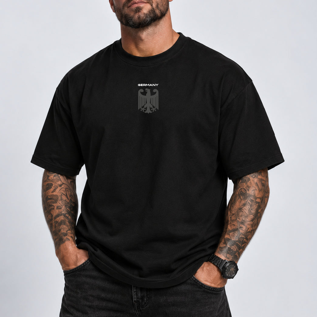 Germany Adler Oversize T-Shirt  |  ⚫ ⚪
