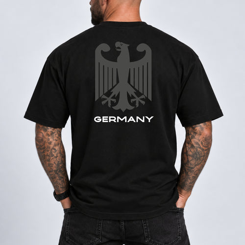 Germany Adler Oversize T-Shirt  |  ⚫ ⚪