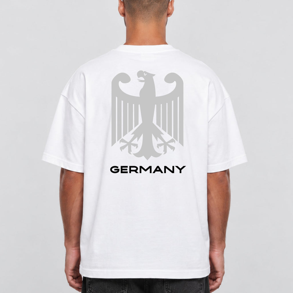 Germany Adler Oversize T-Shirt  |  ⚫ ⚪