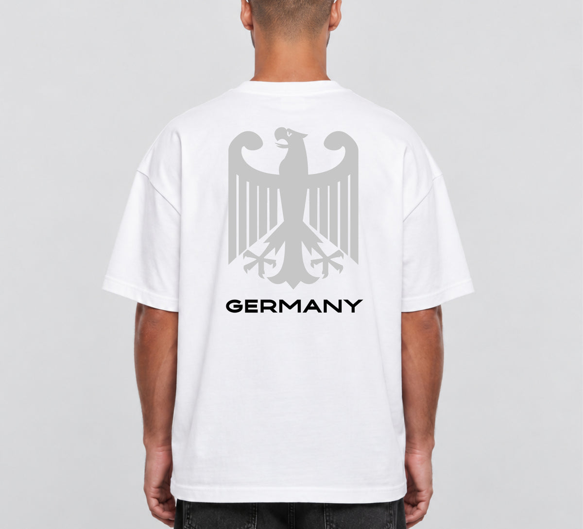 Oversized Herren T-Shirt Adler
