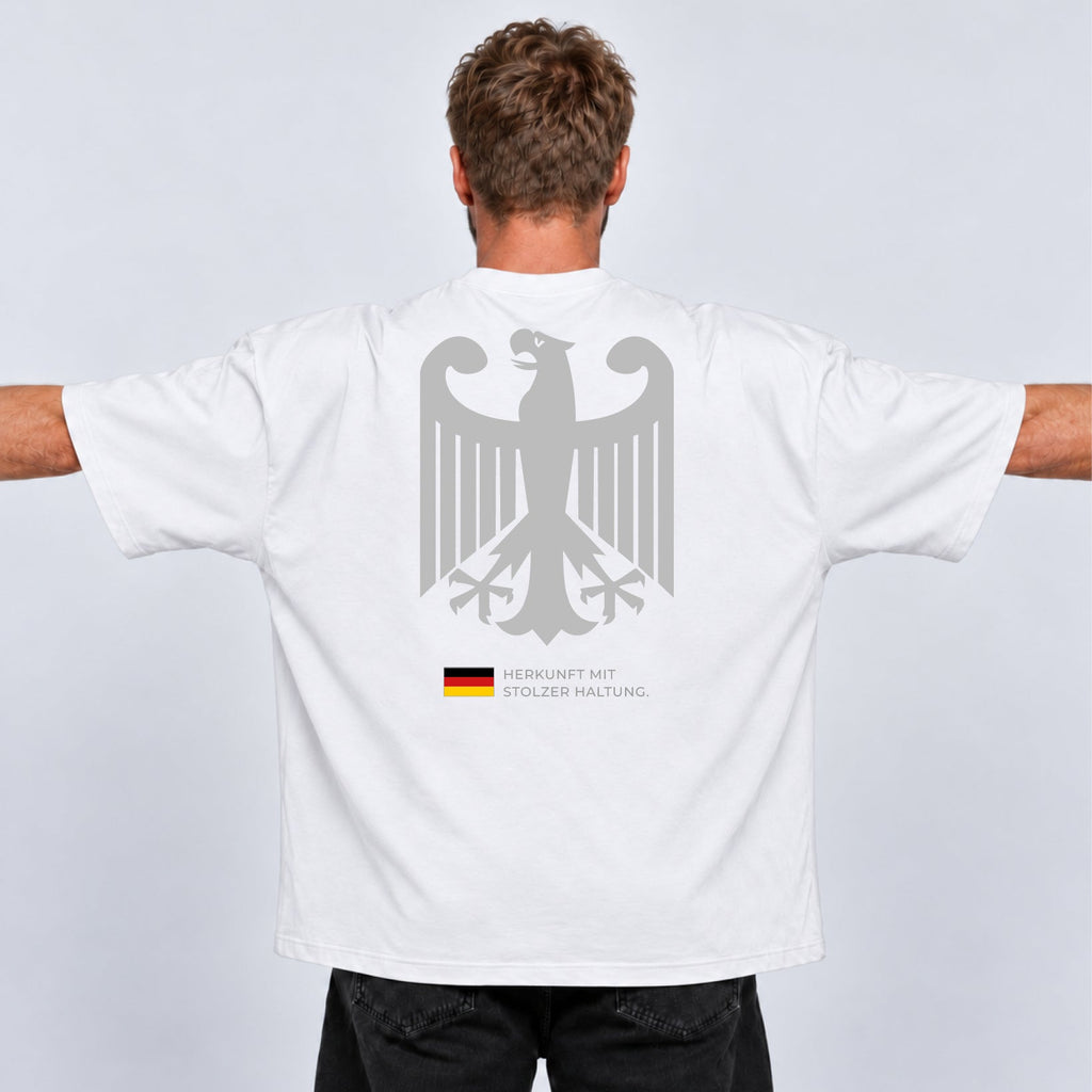 Germany Statement Oversize T-Shirt  |  ⚫ ⚪