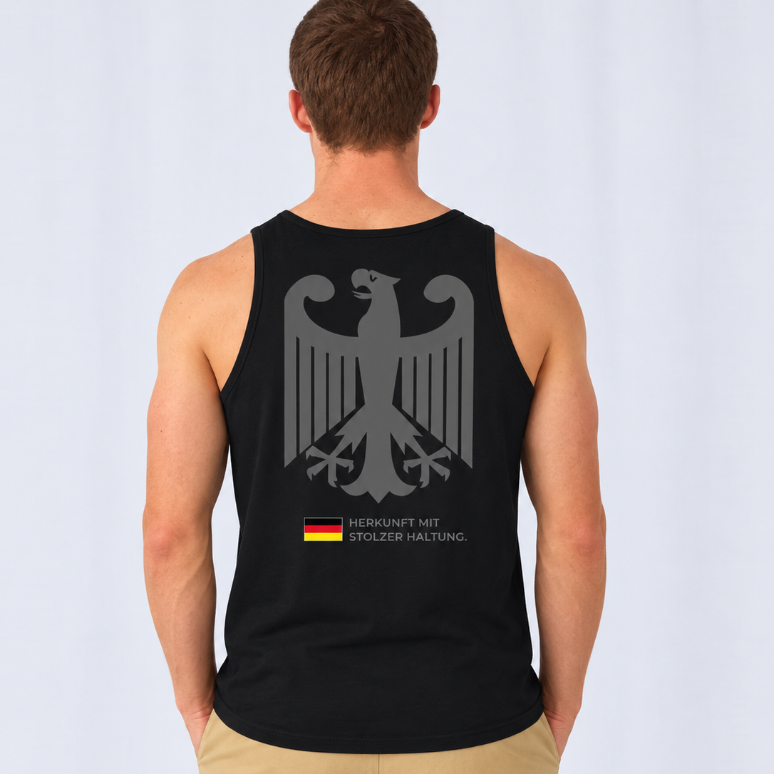 GERMANY STATEMENT Tank Top  |  ⚫
