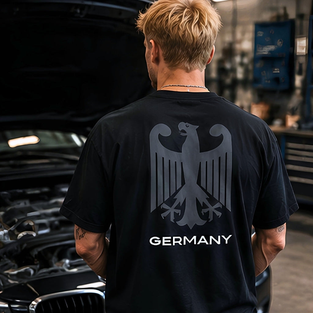 Germany Adler Oversize T-Shirt  |  ⚫ ⚪
